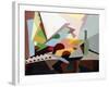 Still-Life in Front of a Window, C.1922-Georges Valmier-Framed Giclee Print