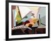 Still-Life in Front of a Window, C.1922-Georges Valmier-Framed Giclee Print