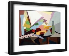 Still-Life in Front of a Window (Nature Morte Devant Une Fenetre), Ca. 1922-Georges Valmier-Framed Giclee Print