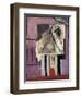 Still Life in Front of Balcony; Nature Morte Devant Le Balcon, 1929-Louis Marcoussis-Framed Giclee Print