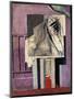 Still Life in Front of Balcony; Nature Morte Devant Le Balcon, 1929-Louis Marcoussis-Mounted Giclee Print