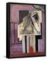 Still Life in Front of Balcony; Nature Morte Devant Le Balcon, 1929-Louis Marcoussis-Framed Stretched Canvas