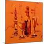 Still Life in Orange, 2005-Penny Warden-Mounted Giclee Print