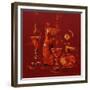 Still Life in Red, 2005-Penny Warden-Framed Giclee Print