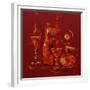 Still Life in Red, 2005-Penny Warden-Framed Giclee Print