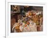 Still life in the Basket-Paul Cézanne-Framed Art Print