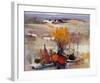 Still Life in the Open Air I-Ivano Tomasella-Framed Art Print