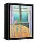 Still Life in Window with Camellia, 2012-Ruth Addinall-Framed Stretched Canvas