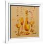 Still Life in Yellow, 2005-Penny Warden-Framed Giclee Print