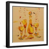 Still Life in Yellow, 2005-Penny Warden-Framed Giclee Print