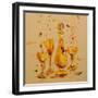 Still Life in Yellow, 2005-Penny Warden-Framed Giclee Print