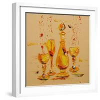 Still Life in Yellow, 2005-Penny Warden-Framed Giclee Print