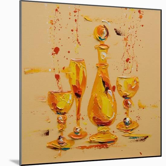 Still Life in Yellow, 2005-Penny Warden-Mounted Giclee Print