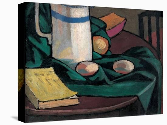 Still Life: Jug and Eggs, 1911-Roger Eliot Fry-Stretched Canvas