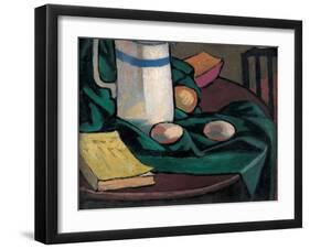 Still Life: Jug and Eggs, 1911-Roger Eliot Fry-Framed Giclee Print