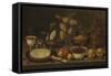 Still Life, Manner of Osias Beert.-Osias Beert-Framed Stretched Canvas