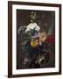 Still Life: Mixed Flowers-Ignace Henri Jean Fantin-Latour-Framed Giclee Print