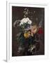 Still Life: Mixed Flowers-Ignace Henri Jean Fantin-Latour-Framed Giclee Print