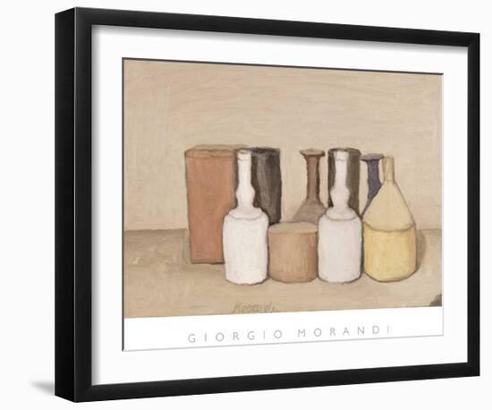 Still Life; Natura Morta, 1953-Giorgio Morandi-Framed Giclee Print