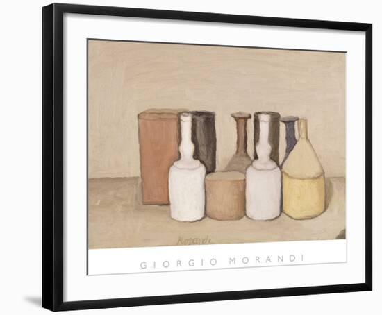 Still Life; Natura Morta, 1953-Giorgio Morandi-Framed Giclee Print