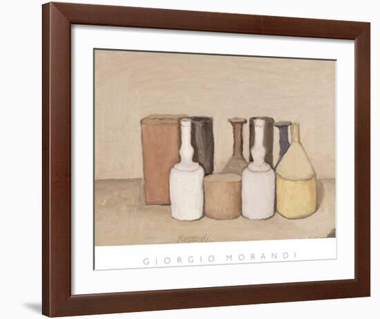 Still Life; Natura Morta, 1953-Giorgio Morandi-Framed Giclee Print