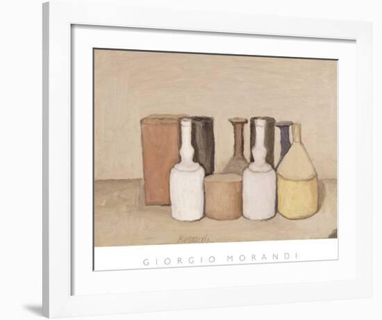 Still Life; Natura Morta, 1953-Giorgio Morandi-Framed Giclee Print