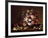 Still Life of a Vase of Flowers with Shells-Balthasar van der Ast-Framed Giclee Print