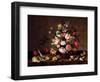 Still Life of a Vase of Flowers with Shells-Balthasar van der Ast-Framed Giclee Print