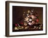 Still Life of a Vase of Flowers with Shells-Balthasar van der Ast-Framed Giclee Print