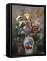 Still Life of a Vase of Flowers-Odilon Redon-Framed Stretched Canvas