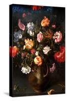 Still Life of a Vase with Flowers-Jacob Gossamer-Stretched Canvas