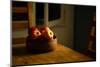 Still life of a wooden bowl full of apples-Panoramic Images-Mounted Photographic Print
