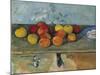 Still Life of Apples and Biscuits, 1880-82-Paul Cézanne-Mounted Giclee Print
