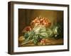 Still Life of Artichokes, Cabbages and Peaches-Jean Jacques Spoede-Framed Giclee Print