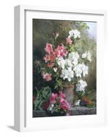 Still Life of Azaleas-Annie Feray Mutrie-Framed Giclee Print