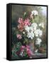 Still Life of Azaleas-Annie Feray Mutrie-Framed Stretched Canvas