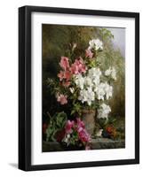 Still Life of Azaleas-Annie Feray Mutrie-Framed Giclee Print