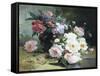 Still Life of Beautiful Flowers-Eugene Henri Cauchois-Framed Stretched Canvas