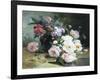 Still Life of Beautiful Flowers-Eugene Henri Cauchois-Framed Giclee Print