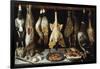 Still Life of Birds and Hares, 1643-Tomás Yepes-Framed Giclee Print