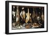 Still Life of Birds and Hares, 1643-Tomás Yepes-Framed Premium Giclee Print