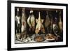 Still Life of Birds and Hares, 1643-Tomás Yepes-Framed Giclee Print