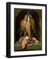 Still Life of Birds-Abraham Mignon-Framed Giclee Print