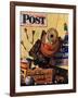 "Still Life of Boys Toys," Saturday Evening Post Cover, June 30, 1945-John Atherton-Framed Giclee Print