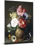 Still Life of Camellias and Anemone-Marc Henry-Mounted Giclee Print
