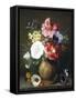 Still Life of Camellias and Anemone-Marc Henry-Framed Stretched Canvas