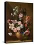 Still Life of Carnations and Tulips, 17Th Century-Jean-Baptiste Monnoyer-Stretched Canvas