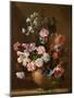 Still Life of Carnations and Tulips, 17Th Century-Jean-Baptiste Monnoyer-Mounted Giclee Print