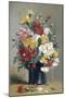 Still Life of Carnations-Eugene Henri Cauchois-Mounted Giclee Print