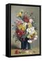 Still Life of Carnations-Eugene Henri Cauchois-Framed Stretched Canvas